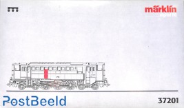Diesel locomotive BR V 3201, special box