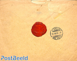 Registered letter from AMSTERDAM Amstel to St. Gallen (CH)