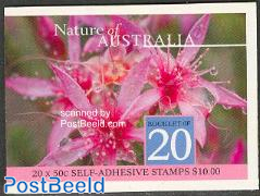 Desert star booklet of 20 stamps