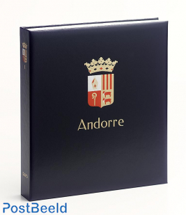 Luxe binder stamp album Andorra (French / Spanish) (without number)