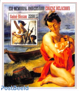 150th memorial anniversary of Eugene Delacroix