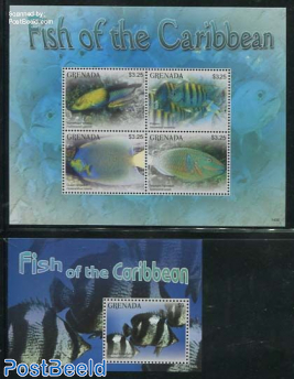 Fish of the Caribbean 2 s/s