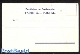 UPU postcard with stamps from Guatemala pictured