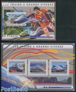 High speed trains France 2 s/s