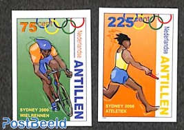 Olympic games 2v imperforated