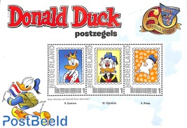 Donald Duck stamps 3v m/s