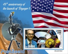 45th anniversary of the launch of Voyager 1