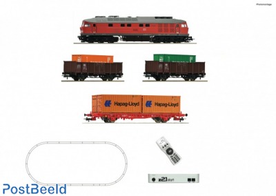 z21 start Digitalset: Diesel locomotive class 232 with goods (DC+Digital)
