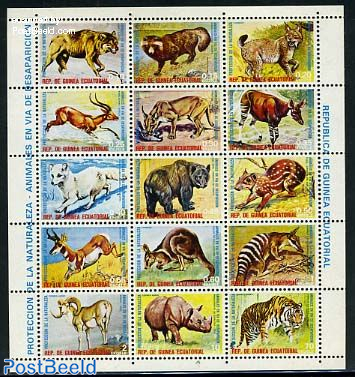 A collection of animal stamps from different countries, such as Poland,  Equatorial Guinea, Cambodia, Bangladesh and others Stock Photo - Alamy