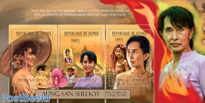 Aung San Suu Kyi, nobelprize winner