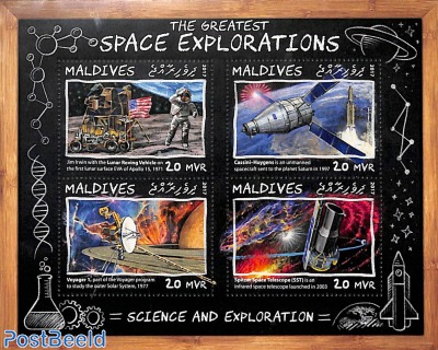 Space explorations 4v m/s
