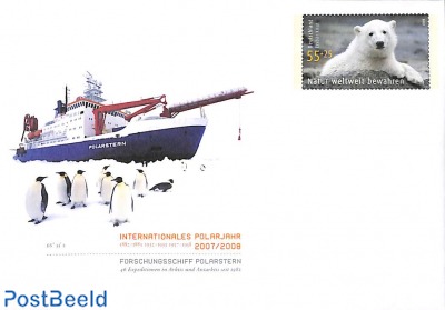 Envelope 55c, Polar year