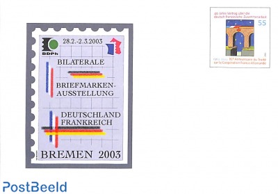 Envelope, French-German bilaterale