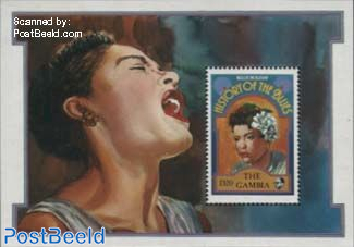 Stamp 1992 Gambia Billie Holiday s s 1992 Collecting Stamps