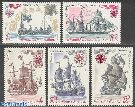 Stamp 1971, Russia, Soviet Union Sea animals 5v, 1971 - Collecting Stamps -  PostBeeld - Online Stamp Shop - Collecting